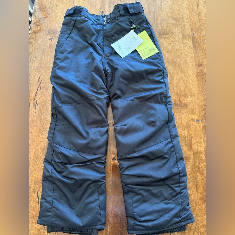 All in motion girls black snow pants size Large (10/12) New with tags!